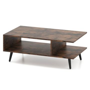 Sohvapöytä 80x45x30cm, ruskea