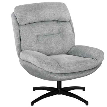 Nojatuoli Homcom 79x91x98cm., harmaa/musta