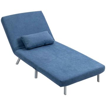 Nojatuolivuode, napsautusmekanismi, 5 asentoa, 80 × 75 × 83 cm