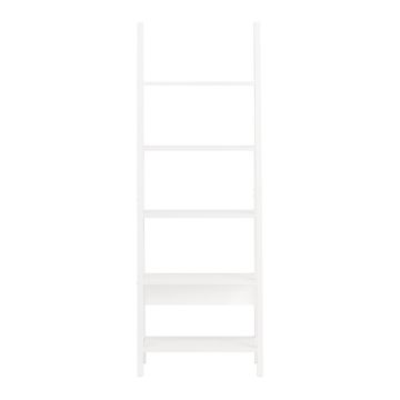 Книжная полка 64x39x180см., белого цвета