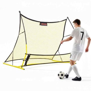 Jalkapallon palautusverkko VEVOR SCR001, 2-in-1, 183 × 108,5 × 141 cm