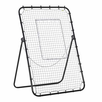Jalkapallon potkuseinä Homcom 123x177x183cm, musta
