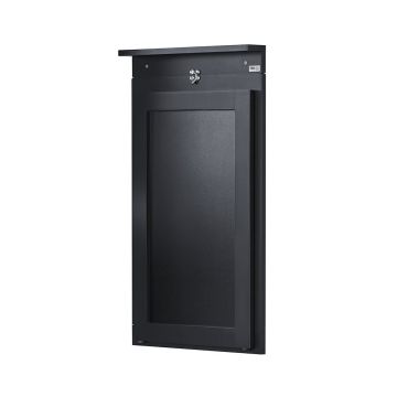 Настенный барный стол 50x75x76см., черного цвета