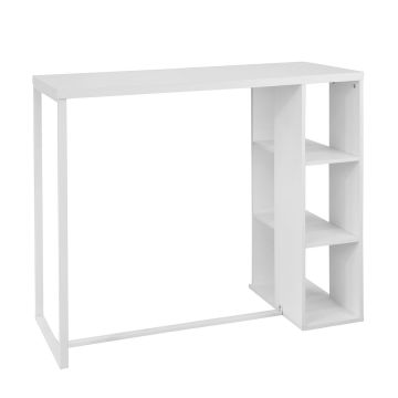 Барная стойка 120x49x105см., белого цвета