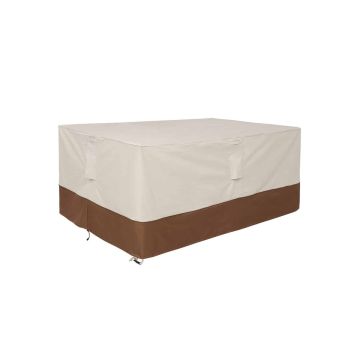 Vedenpitävä puutarhakalustesuoja 2,4 x 1,4 m, beige