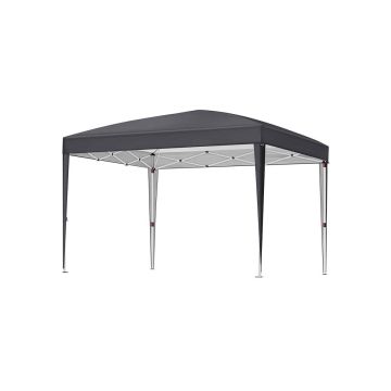 Paviljonki 3 x 3 m puutarhateltta, harmaa