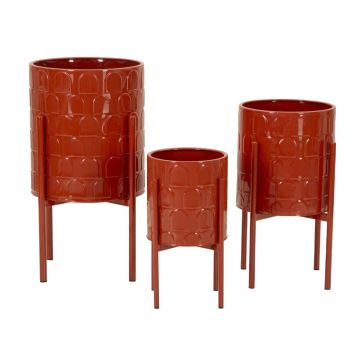 Flower stands Archy, 3 pcs, 36 × 56.5 × 36 cm, 30 × 48.5 × 30 cm, 24 × 37.5 × 24 cm