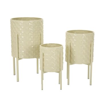 Betsy flower stands, 3 pcs, 36 × 56.5 × 36 cm, 30 × 48.5 × 30 cm, 24 × 37.5 × 24 cm