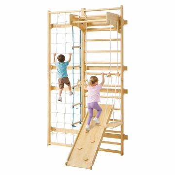 Voimisteluseinä VEVOR ZF-LM-012, 8-in-1, 12 tasoa, 240 × 150 × 63 cm