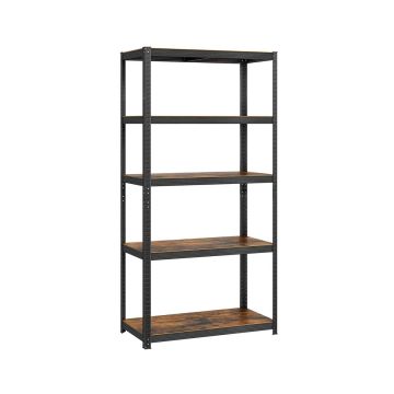 Полка для хранения 200 x 100 x 50 см, цвет черный-винтажный