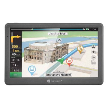 GPS-navigaattori Navitel MS700, 800 × 480 pikseliä, 145 × 91 × 210 mm