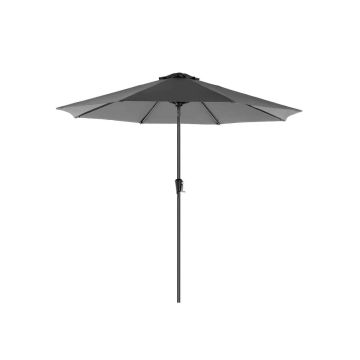 Sateenvarjo Ø 300 cm, harmaa