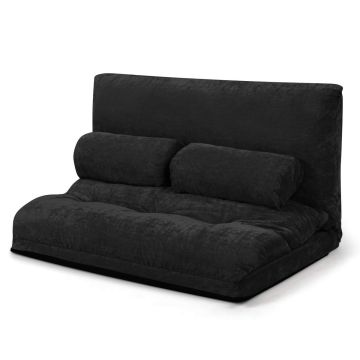 Floor sofa, 6-position backrest, 180.34 × 107.95 × 17.78 cm