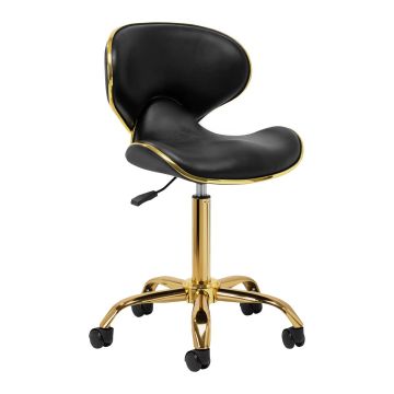 Косметический табурет Gabbiano Q-4599G, Чёрный