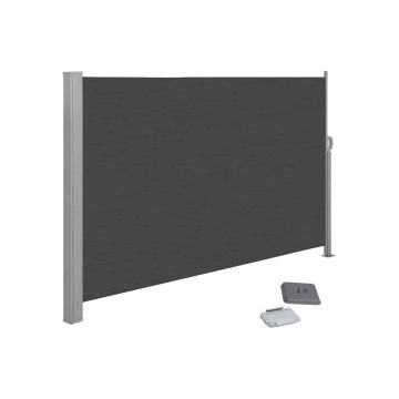 Sivumarkiisi 200 x 350 cm, harmaa