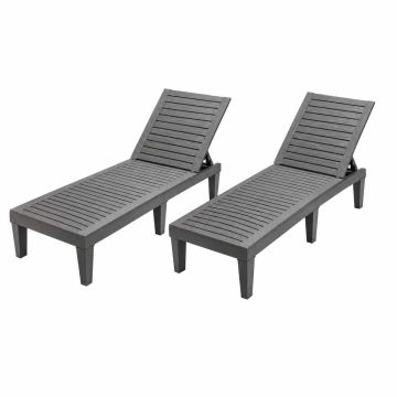 Bed, 2 pcs, 190 × 57.5 × 29 cm