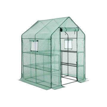 Зеленая теплица 143 x 143 x 195 см