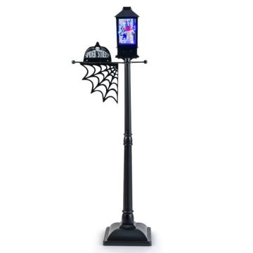 Halloween-valaisin, 6-värinen LED-valaistus, 50 × 32 × 155 cm