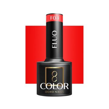 Hybridigeelilakka OCHO NAILS FLUO F04