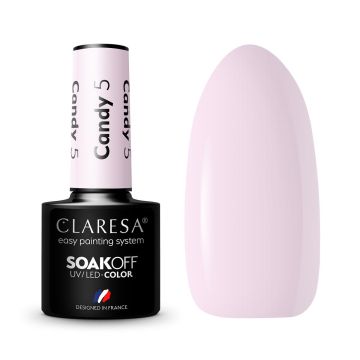 Гибридный лак для ногтей CLARESA CANDY 5
