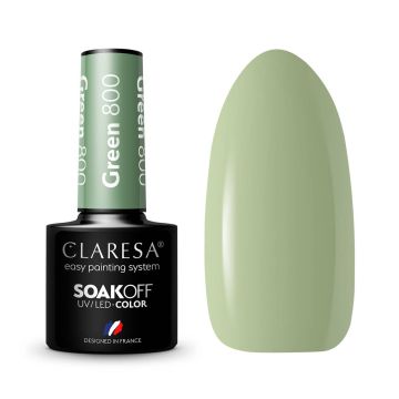 Гибридный лак для ногтей CLARESA GRAY 800