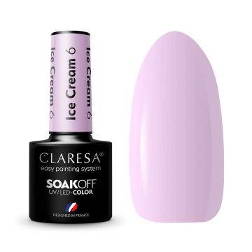 Гибридный лак для ногтей Claresa «Ice Cream 6»