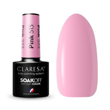 Гибридный лак для ногтей Claresa PINK 513