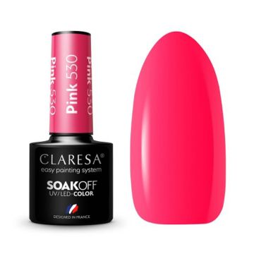 Гибридный лак для ногтей CLARESA PINK 530