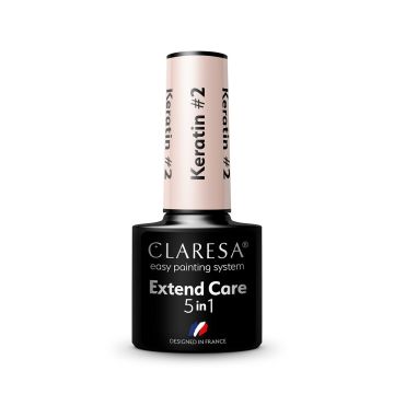 Geelilakkauksen pohjustus CLARESA Extend Care 5 in 1 Keratin #1