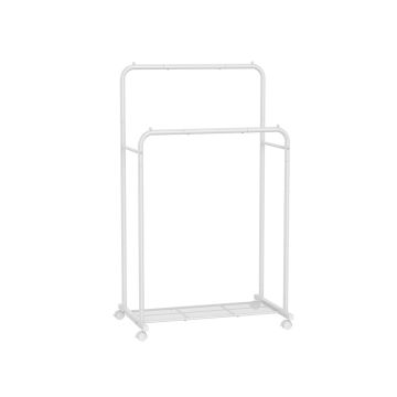 Vaateteline 92,5x59,5x158cm, valkoinen