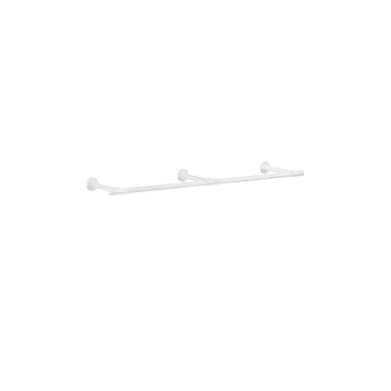 Настенная вешалка для одежды 30х170х7см., белая