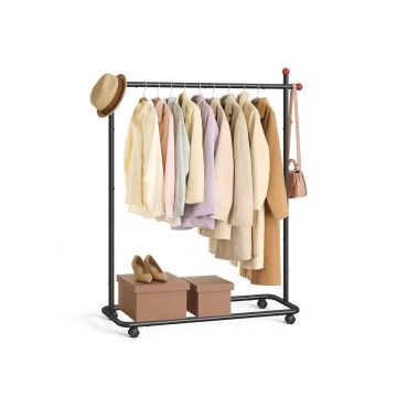 Vaateteline 39x103x154,6cm, musta