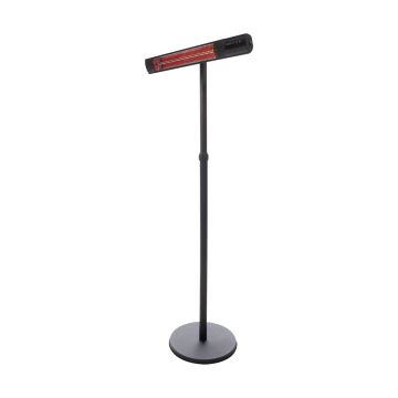 Infrapunalämmitin SUNRED RD-DARK-25S, lattialle sijoitettava, 2500 W, 3 tehoasetusta, Musta, 453 × 215 × 873 mm