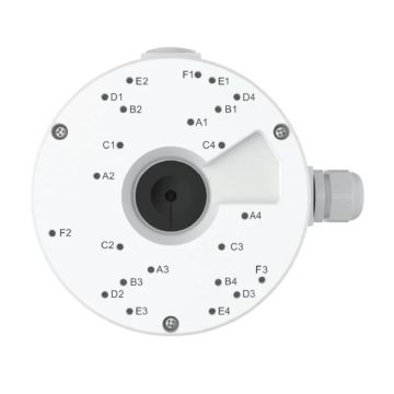 Liitäntärasia Reolink D20 D20W, Dome-kameroille, Valkoinen, 150 × 60 × 150 mm