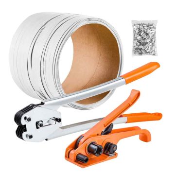 Vannesidontasarja VEVOR CL-PP100, 100 metallisolkea