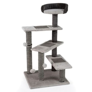 Cat scratching post, 3 platforms, 49 × 49 × 93 cm