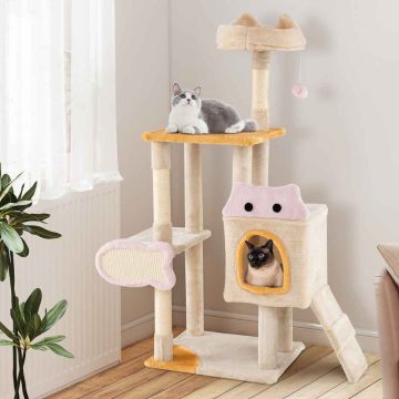 Cat scratching post, 95 × 43 × 125 cm