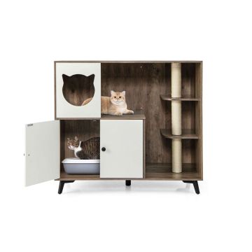 Cat toilet, 100 × 91 × 51 cm