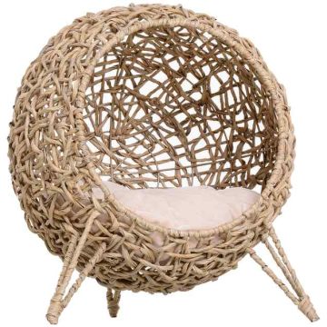Пещера для кошки, с подушкой, Ø52 × 58 см