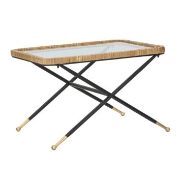 Kavos staliukas Saint Barth, 70 × 45 × 50 cm