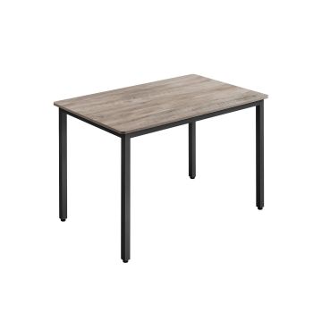 Обеденный стол 70x110x77см., светло-коричневый/черный