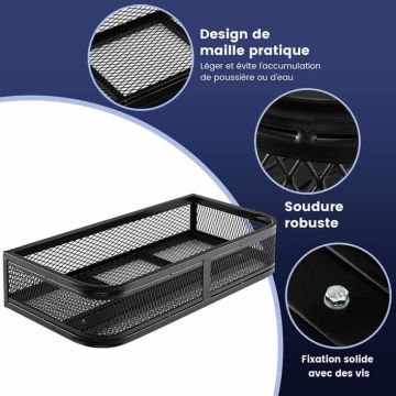 ATV front basket, 92 × 44 × 16.5 cm