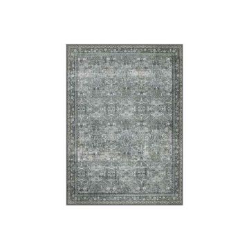 SONGMICS HOME Rug, Vintage, Grey, 200 × 290 cm
