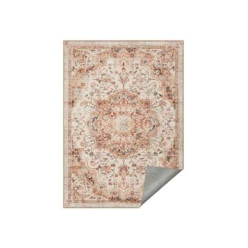 SONGMICS HOME Vintage -matto, Pestävä, Beige, 160 × 230 cm