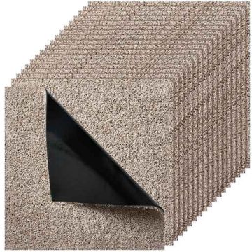 Mattolaatat VEVOR SXP-HPD-02, 10 kpl, Ruskeat, 457,2 × 457,2 mm