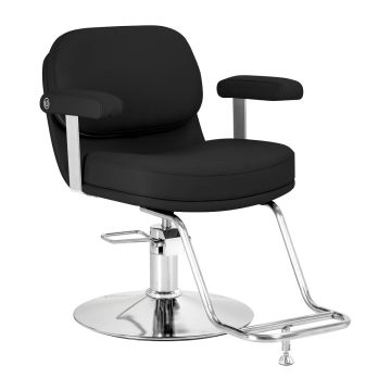 Kampaamotuoli Omega Astra, Hydraulinen 50–60 cm, Musta