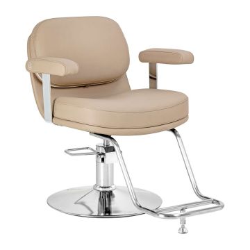 Kampaamotuoli Omega Astra, Hydraulinen 50–60 cm, Beige