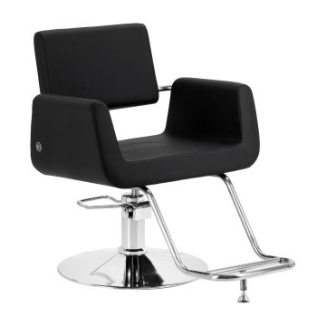 Kampaamotuoli Omega Lyra, Hydraulinen 46–56 cm, Musta