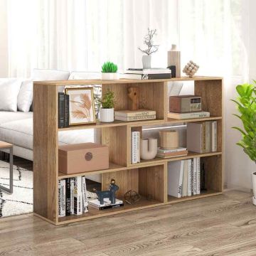 Bookshelf, 3 shelves, 84 × 83.5 × 29.5 cm
