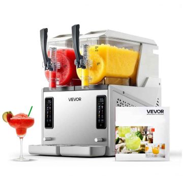 Cocktailkone VEVOR, 2 × 3 l säiliöt, 35,2 × 57 × 44 cm